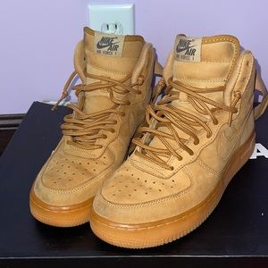 Nike Wheat/Wheat/Gum Light Brown Air Force One